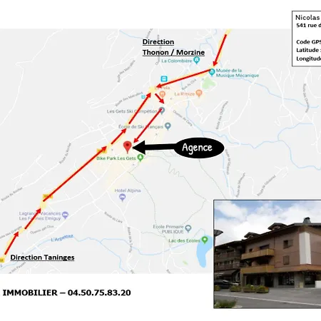 Aux Gets Avec Parking - Fr-1-623-258 Appartement